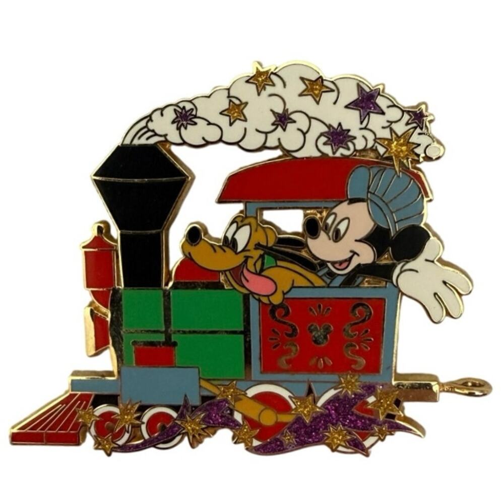 Engine Mickey and Pluto Character Train Collection disney pin 2007